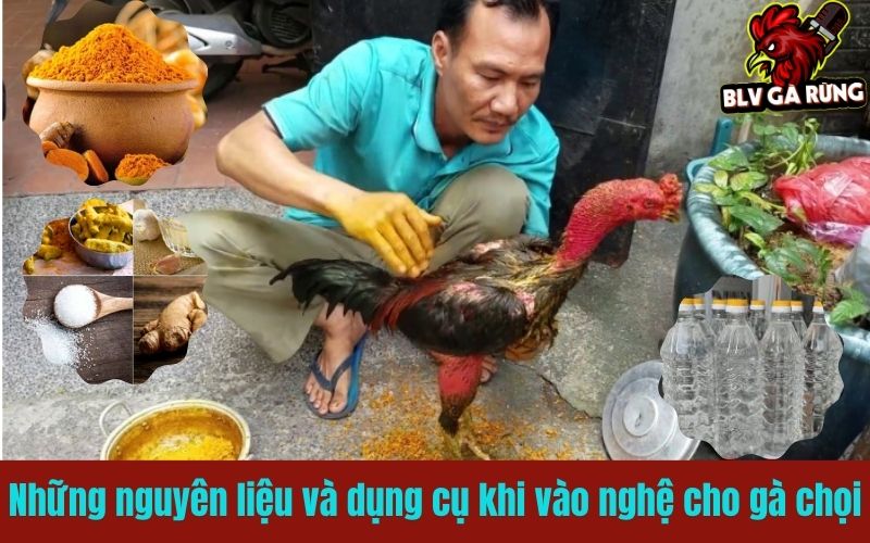 Những nguyên liệu và dụng cụ thiết yếu cho quy trình vào nghệ Những nguyên liệu và dụng cụ thiết yếu cho quy trình vào nghệ